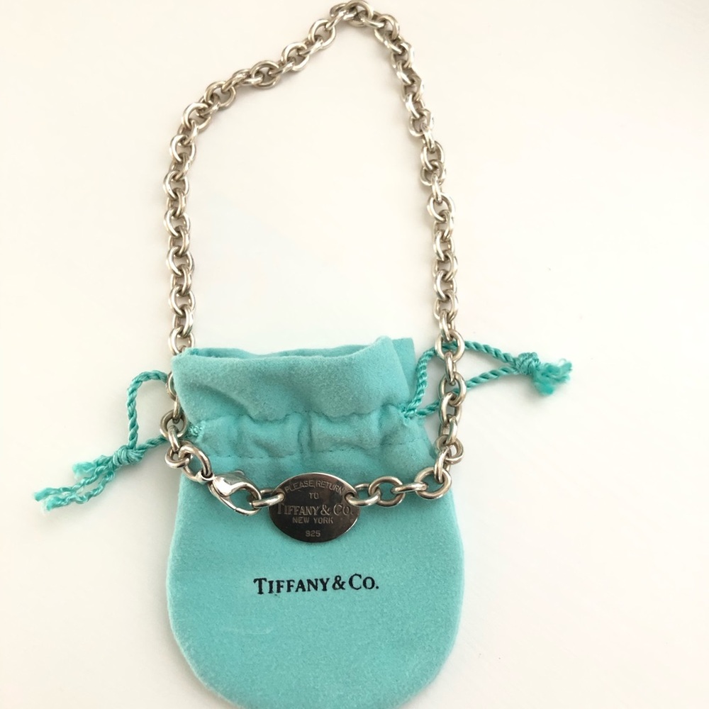 Tiffany & Co. Return To Oval Tag Necklace